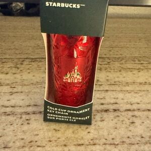 Starbucks Festive Red Cup Key Chain